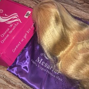 613 (Blonde) lace frontal wig...